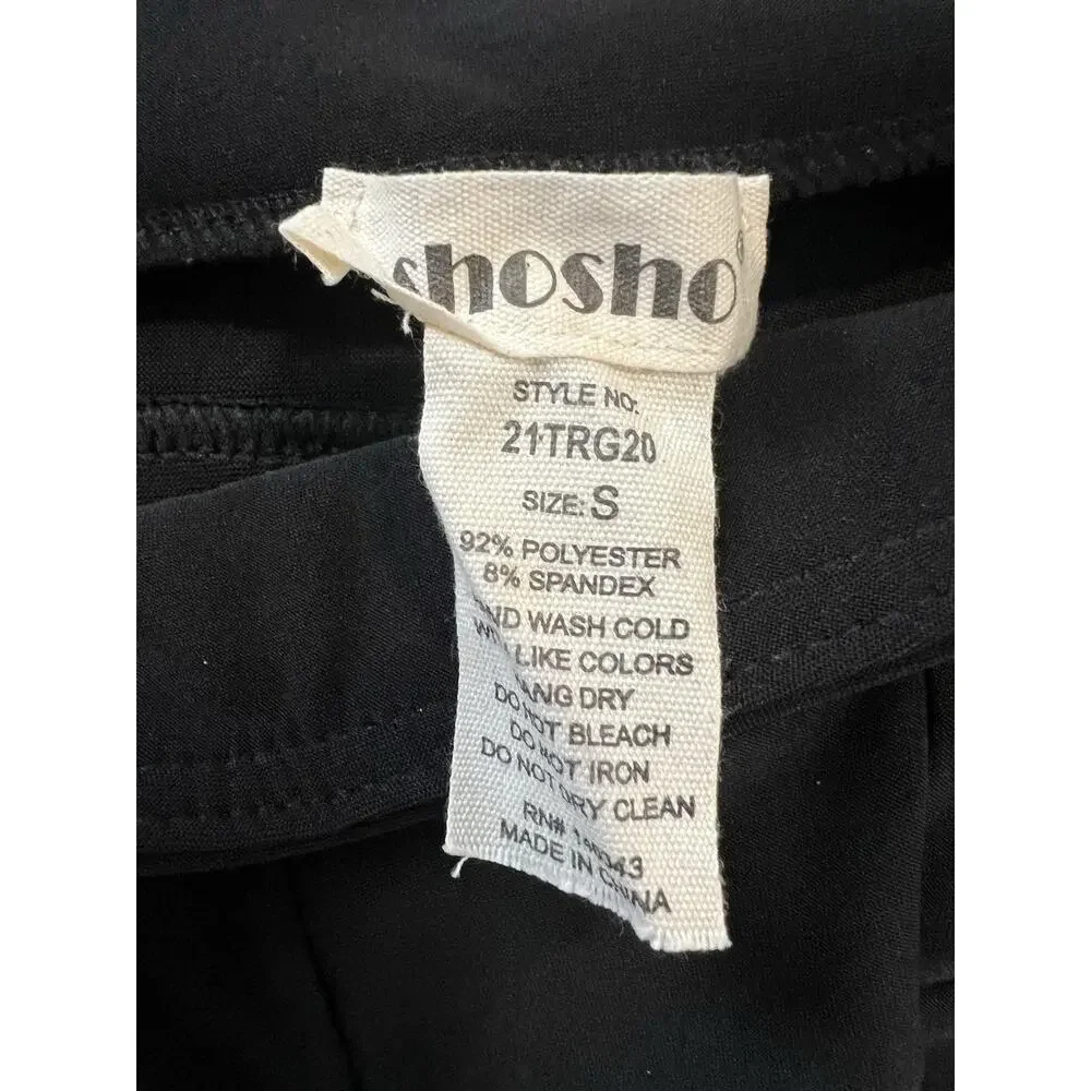 ShoSho Butt Sculpting Leggings Size Small Color Black NWT